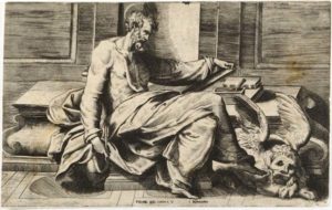 San Marco scrive il Vangelo
